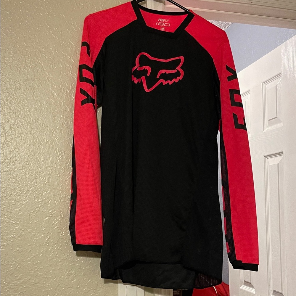 Fox 180 black and pink Jersey